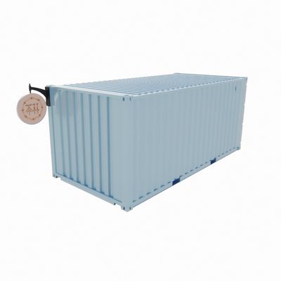 Container da 20 piedi Negozi prefabbricati Magazzini Case con stile di design moderno e 50/75/100mm Wave Sandwich Panel Parete