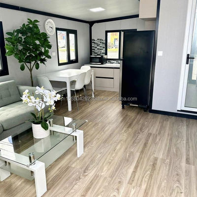 Moderno 40Ft 20Ft Prefabbricato Granny Appartamento Rapido Costruzione 1 2 3 Camere da letto Mobile Container Espandibile Casa Prefabbricata Spedizione Portatile