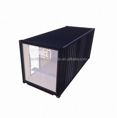 Long Beach Container Coffee Bar Container Bar estensibile con colore personalizzato e pannello a parete 50/75/100mm Wave Sandwich