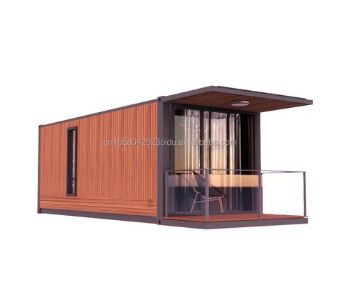 Alloggio Case prefabbricate pieghevoli con casa contenitore a colori personalizzati