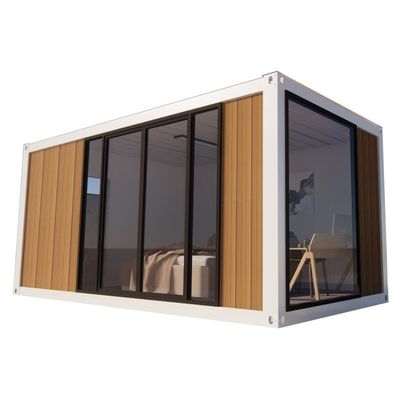 Case in container eco-compatibili per il design del giardino moderno Prefabbricate e convenienti