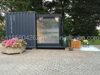 2 camere da letto portacontainer espandibile casa prefabbricata in acciaio modulare piccola casa per esterni in colore personalizzato e 20ft o 40ft dimensione
