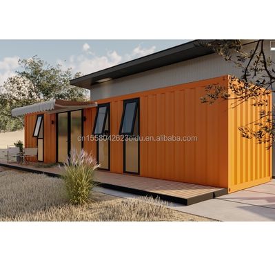 Tubi quadrati in acciaio galvanizzato Struttura principale Esterno Moderna Acciaio Modulare Espandibile 20ft/40ft Portabile Container House