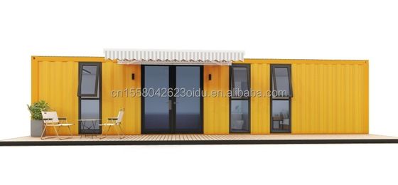 Tubi quadrati in acciaio galvanizzato Struttura principale Esterno Moderna Acciaio Modulare Espandibile 20ft/40ft Portabile Container House