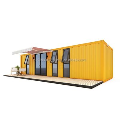 Tubi quadrati in acciaio galvanizzato Struttura principale Esterno Moderna Acciaio Modulare Espandibile 20ft/40ft Portabile Container House