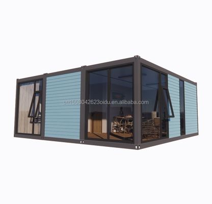 20ft Fast Build Prefab Hotel House Modulare Pieghevole Container House per campeggio e giardino pieghevole