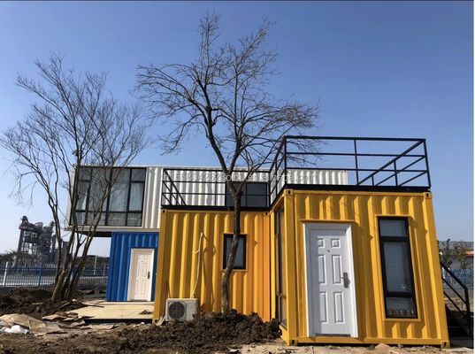 20ft Fast Build Prefab Hotel House Modulare Pieghevole Container House per campeggio e giardino pieghevole