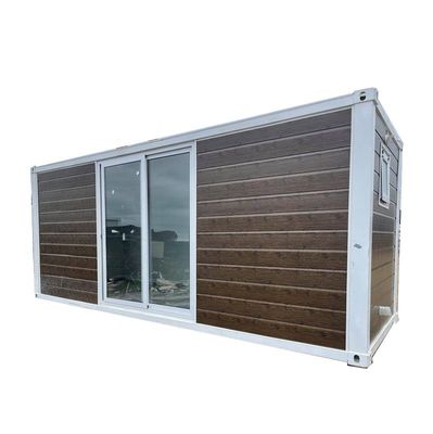 Mobile Modular Family Customized Outdoor Glass Wooden Garden Hut Camping Hotel con finestre in lega di alluminio e Home Bar