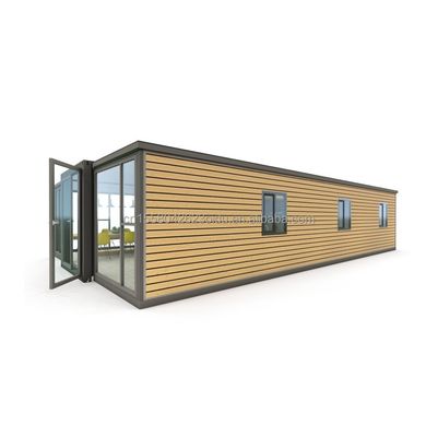 50/75/100mm Wave Sandwich Panel Moderna Edilizia prefabbricata di 3 camere da letto