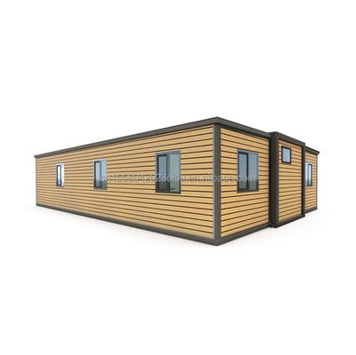 50/75/100mm Wave Sandwich Panel Moderna Edilizia prefabbricata di 3 camere da letto