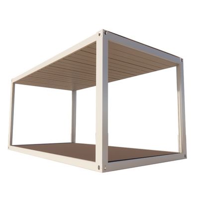 Hotel assemblato pacchetto piatto 20ft contenitore casa mobile telaio pannello sandwich e casa prefabbricata di lusso a sconto