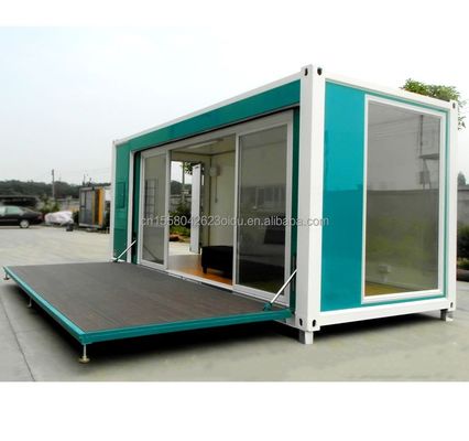Legno 2 3 4 5 camera da letto Villa prefabbricata Disegno di colore personalizzato 20ft 40ft impermeabile Prefabbricata casa container espandibile
