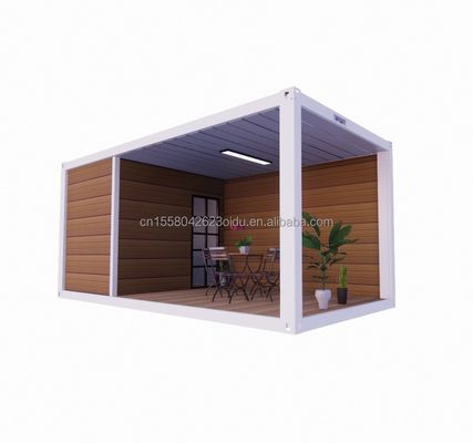 struttura in acciaio telaio saldato 20ft piatto pacchetto assemblato contenitore casa mobile per hotel semplice e lussuosa casa giardino
