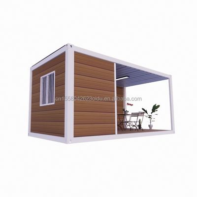 struttura in acciaio telaio saldato 20ft piatto pacchetto assemblato contenitore casa mobile per hotel semplice e lussuosa casa giardino