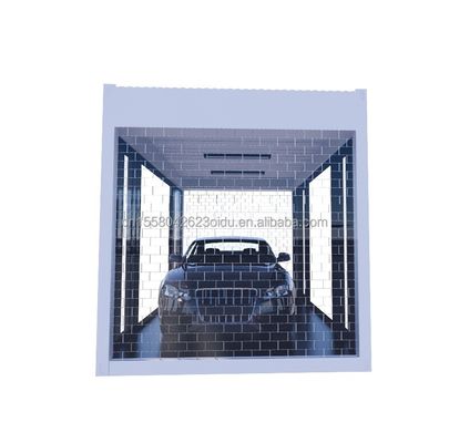 Crystal Glass Shop Design Casa prefabbricata mobile da 20 piedi con finestre in acciaio galvanizzato 180g e alluminio