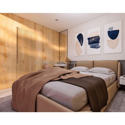 Moderna casa agricola prefabbricata a due piani per uffici all'aperto Residenziale realizzata con pannelli sandwich e piegatura in acciaio galvanizzato