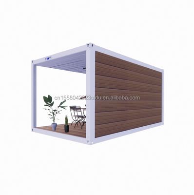 struttura in acciaio telaio saldato 20ft piatto pacchetto assemblato contenitore casa mobile per hotel semplice e lussuosa casa giardino