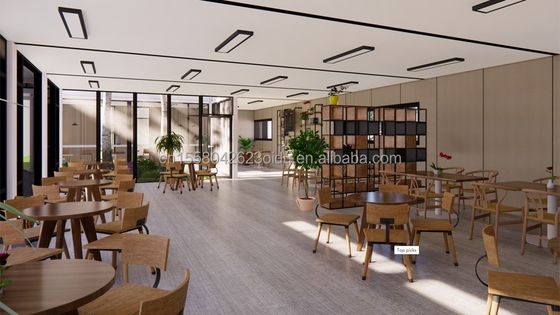 Container Mobile House School Cafeteria Imballaggio piatto con colore e design personalizzati