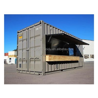 Pop Up Shop Container Bar Food Stop Clothing Store Fashion Shop Portable Coffee Bar Cafe Shop Design moderno