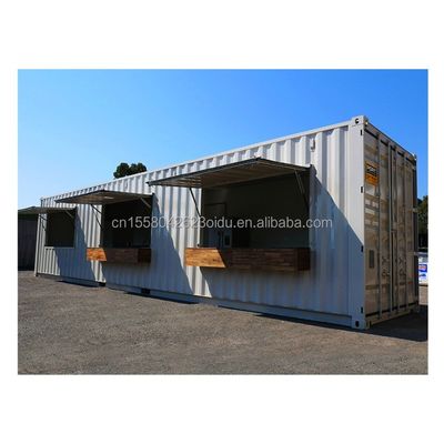 Pop Up Shop Container Bar Food Stop Clothing Store Fashion Shop Portable Coffee Bar Cafe Shop Design moderno