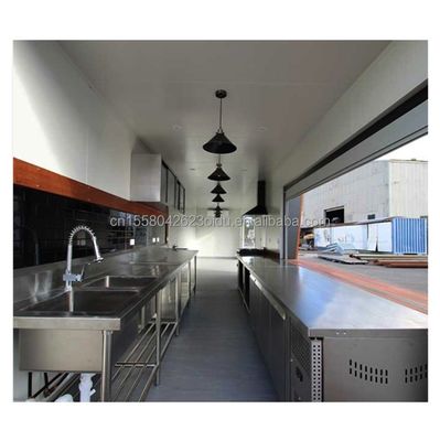 Pop Up Shop Container Bar Food Stop Clothing Store Fashion Shop Portable Coffee Bar Cafe Shop Design moderno