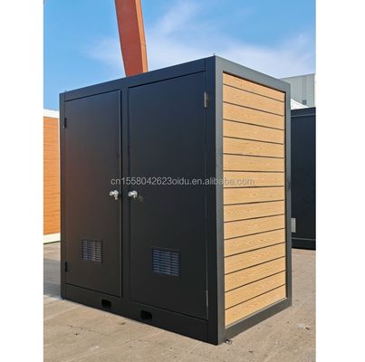 Parete 50/75/100mm Wave Sandwich Panel 20ft o 40ft Luxury portable cabina doccia per casa o appartamento bagno bagno bagno