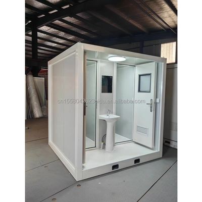 Parete 50/75/100mm Wave Sandwich Panel 20ft o 40ft Luxury portable cabina doccia per casa o appartamento bagno bagno bagno