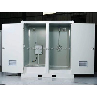 Parete 50/75/100mm Wave Sandwich Panel 20ft o 40ft Luxury portable cabina doccia per casa o appartamento bagno bagno bagno