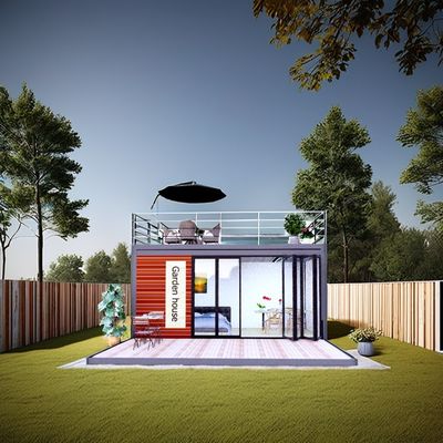 Case di container di lusso Appartamenti prefabbricati moderni Ville e cabine di legno