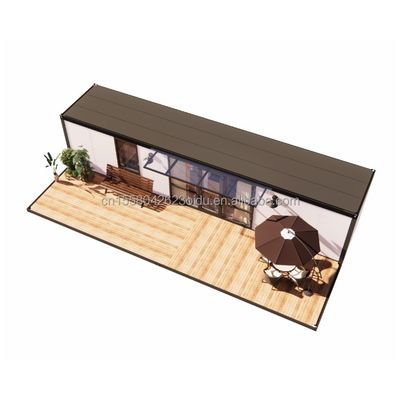 Tubi quadrati in acciaio galvanizzato utilizzati nel design moderno portabile 20ft 40ft casa contenitore per esterni