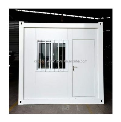 Moderno design Prefabbricato Modulare Bagni Portatili Esterno Flat Pack Contenitore in acciaio e pannello sandwich per negozio 10FT