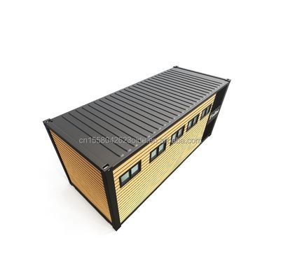 Bagno esterno Modificato Container di spedizione stile 20ft o 40ft Realizzato in acciaio e pannello sandwich con finestre in lega di alluminio