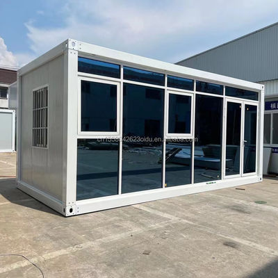 Colore personalizzato 20ft Prefabbricato Flat Package Container per lavoratori migranti sul cantiere