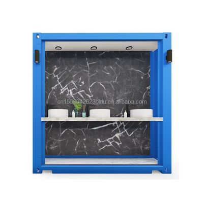 Bagno portatile a colori personalizzati per alloggi esteri in container dalla Direct Modular
