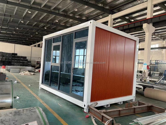 Colore personalizzato 20ft Prefabbricato Flat Package Container per lavoratori migranti sul cantiere