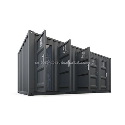 Bagni pubblici in acciaio Flat Pack Customized Modern Design Prefab Container House per applicazioni alberghiere Colore personalizzato