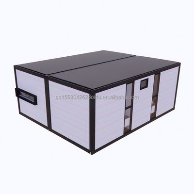 Luxury Modern Expandable Container Due piani Piccole case prefabbricate in legno Edifici Hotel Appartamento Cabina in acciaio Casa prefabbricata