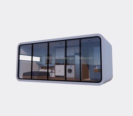 Moderna casa prefabbricata da 20 piedi 40 piedi all'aperto Mini Pod Casa da caffè Mobile Apple Cabin-Popolare Cabina prefabbricata Appartamento Appartamento