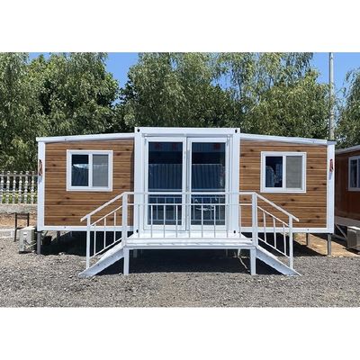 Case in legno in colore personalizzato UE Prefabbricato 20ft Casa di espansione con tre camere da letto