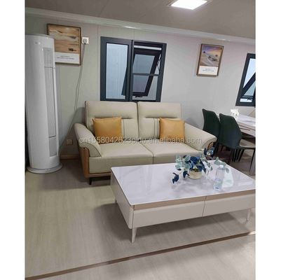 Case in legno in colore personalizzato UE Prefabbricato 20ft Casa di espansione con tre camere da letto