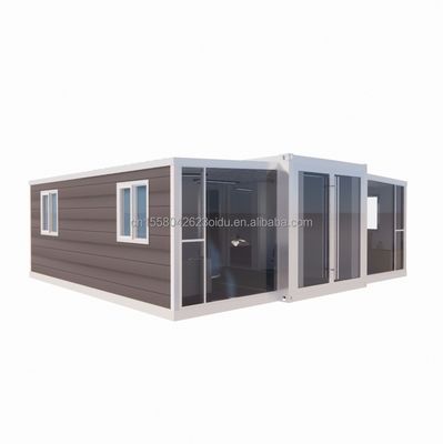 Moderna 20ft Prefabbricata Australia Casa mobile pieghevole Modulare casa contenitore estensibile con modello 3D / disegni CAD