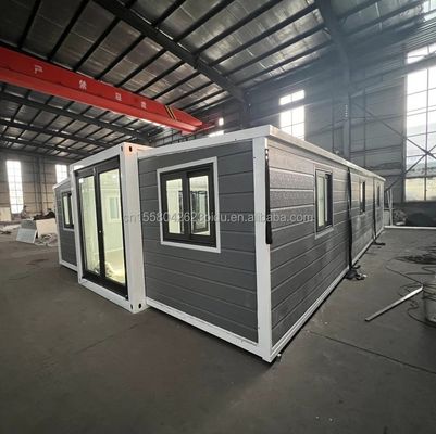 Moderna 20ft Prefabbricata Australia Casa mobile pieghevole Modulare casa contenitore estensibile con modello 3D / disegni CAD