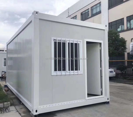 Luxury Prefabricated Container Residential Style Flat Packaging Casa mobile con aspetto in legno stile di design moderno