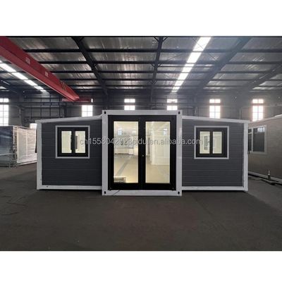 Moderna 20ft Prefabbricata Australia Casa mobile pieghevole Modulare casa contenitore estensibile con modello 3D / disegni CAD