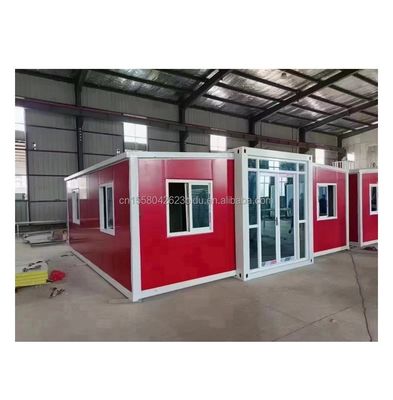 Moderna casa in container prefabbricata con buoni prezzi e finestre in alluminio.