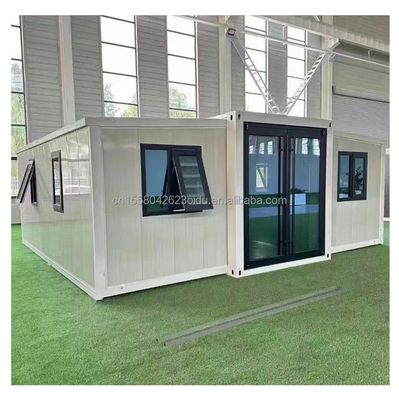 Moderna casa in container prefabbricata con buoni prezzi e finestre in alluminio.