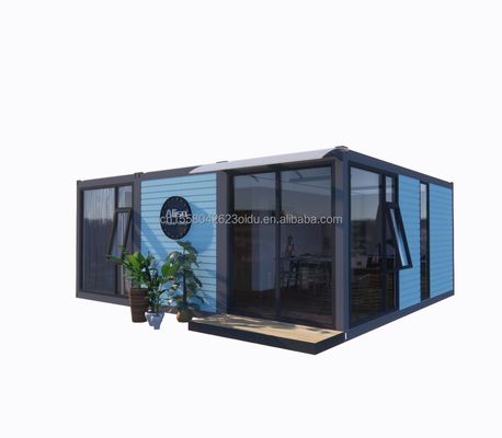 Acciaio galvanizzato 180g 20ft 40ft distaccabile Prefabbricato Flat Pack Container Casa con 2 camere da letto per hotel