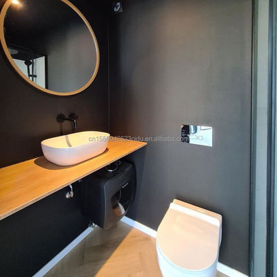 Migliora la tua casa con una casa di container di 20 piedi o 40 piedi personalizzata con una stanza, una cucina e un bagno