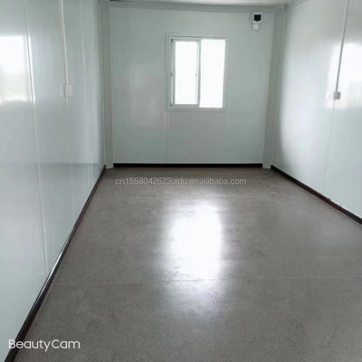 Portatile Famiglia Piatto imballaggio 20ft o 40ft Luxury Prefabbricato Container Room con vetro in lega di alluminio