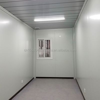 Portatile Famiglia Piatto imballaggio 20ft o 40ft Luxury Prefabbricato Container Room con vetro in lega di alluminio